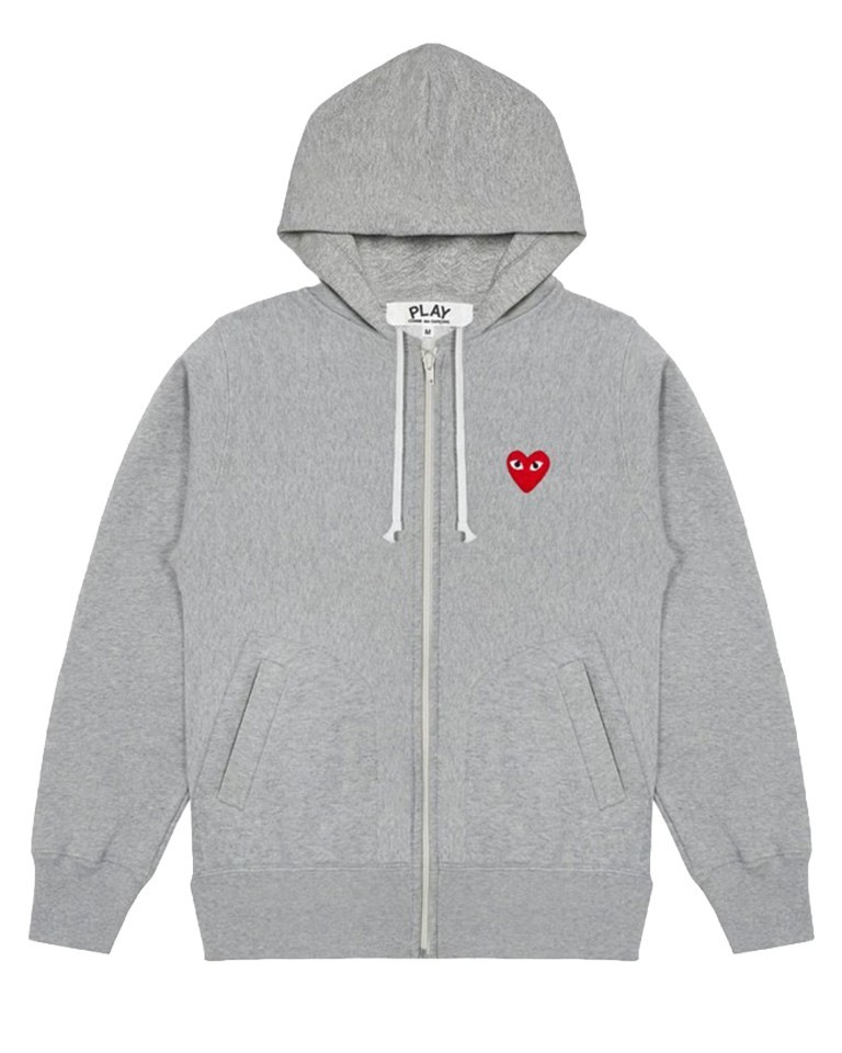 T168 sweat zippé gris Play