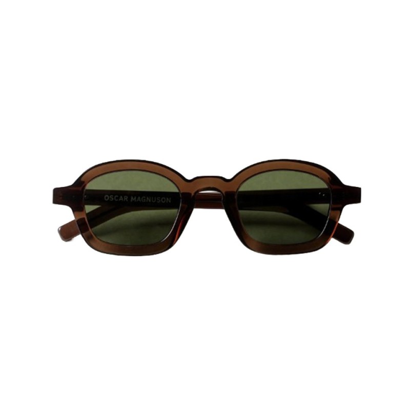 lunettes de soleil lou de la marque oscar magnuson couleur urban green