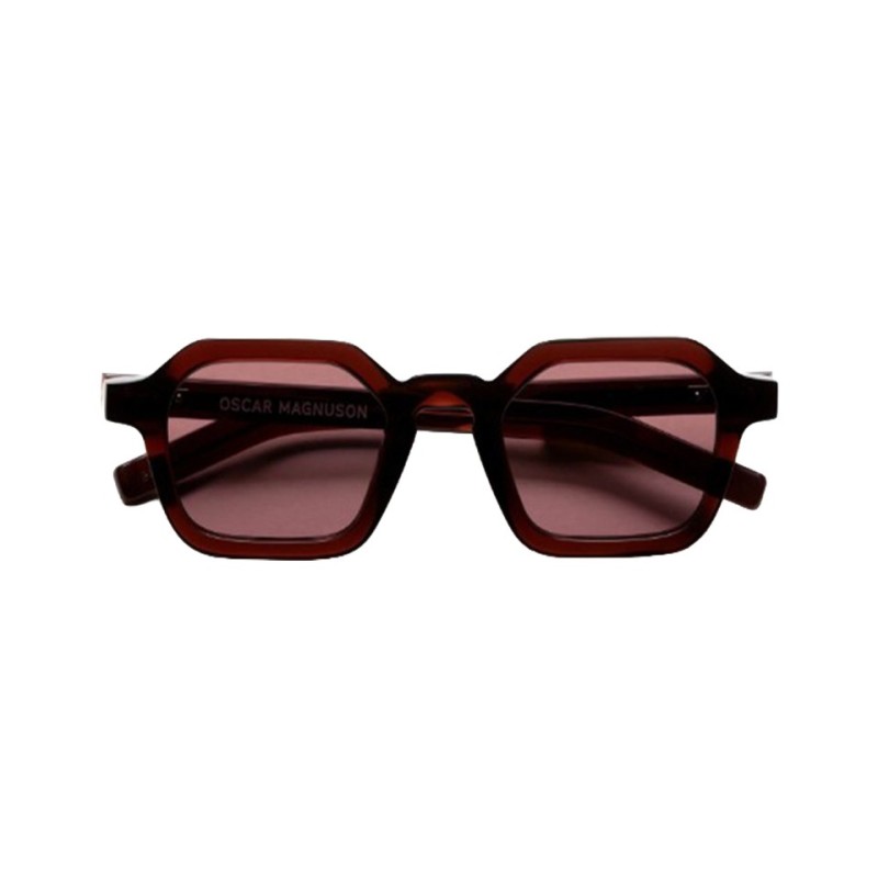 lunettes de soleil andré de la marque oscar magnuson couleur toga red