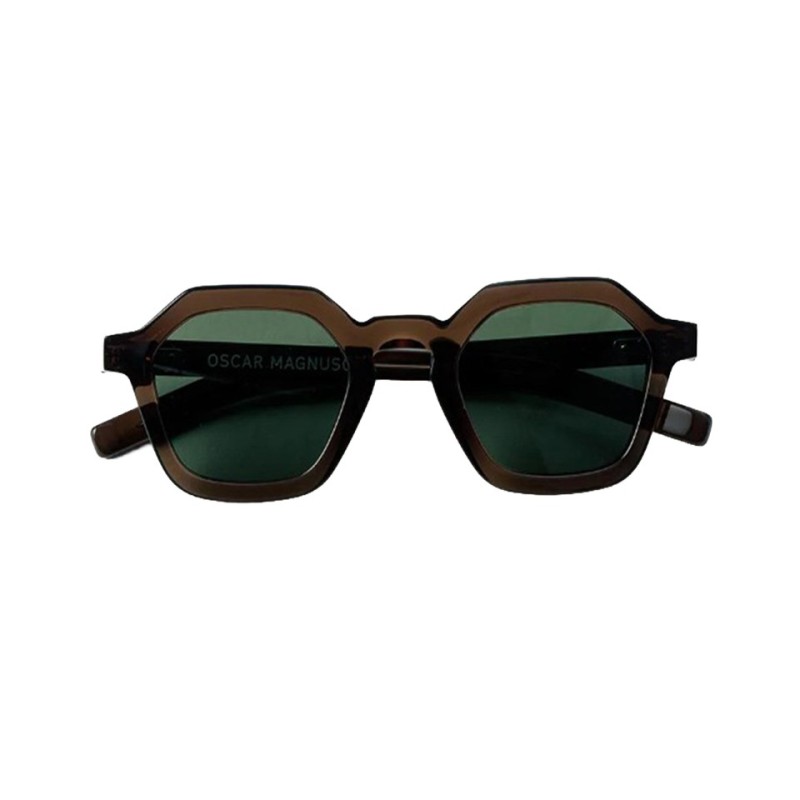 lunettes de soleil batti de la marque oscar magnuson couleur urban green