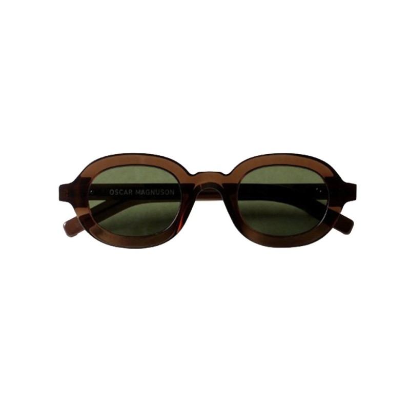 lunettes de soleil akira de la marque oscar magnuson couleur urban green