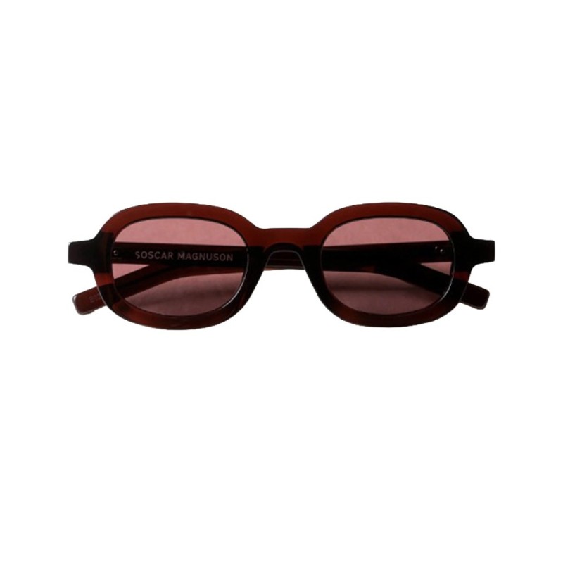 lunettes de soleil marc de la marque oscar magnuson couleur toga red