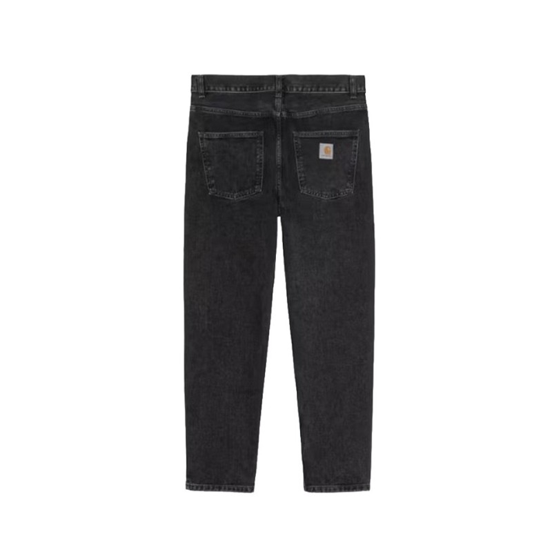 carhartt wip newl pant black stone washed vue de dos