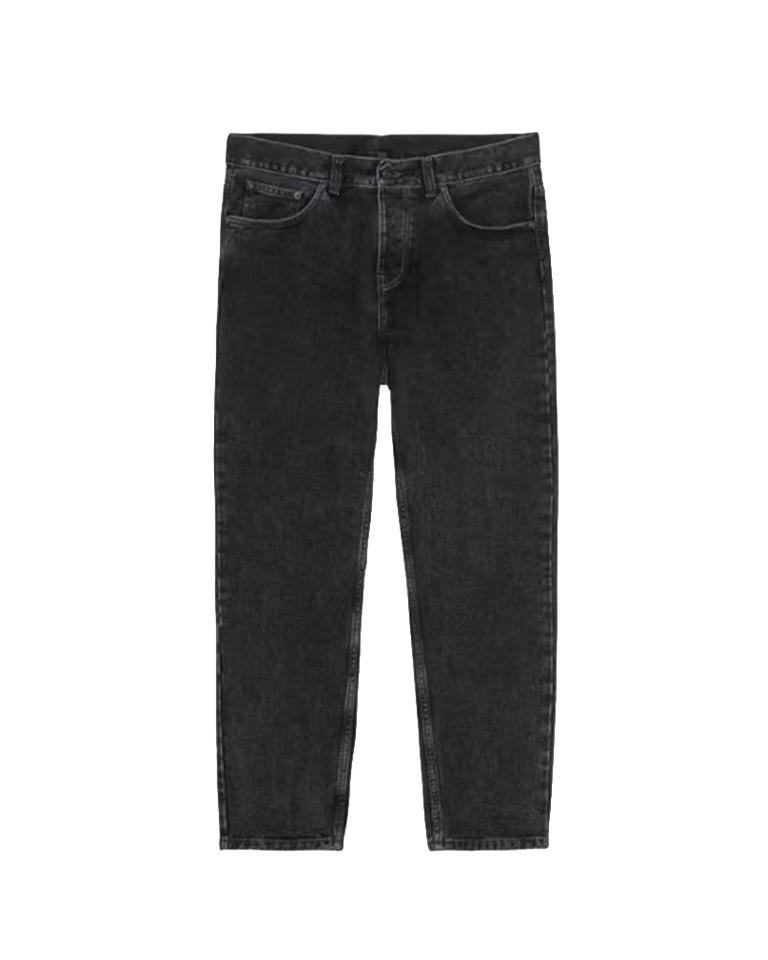 Newel pant black stone washed
