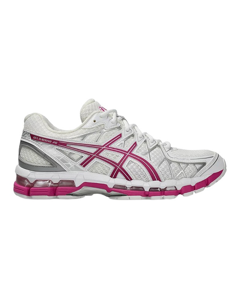 Gel kayano 20 White / raspberry