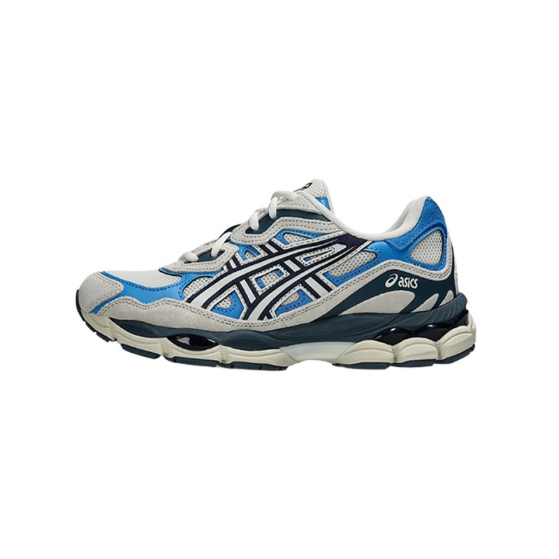 asics gel nyc cream midnight vue cote gauche