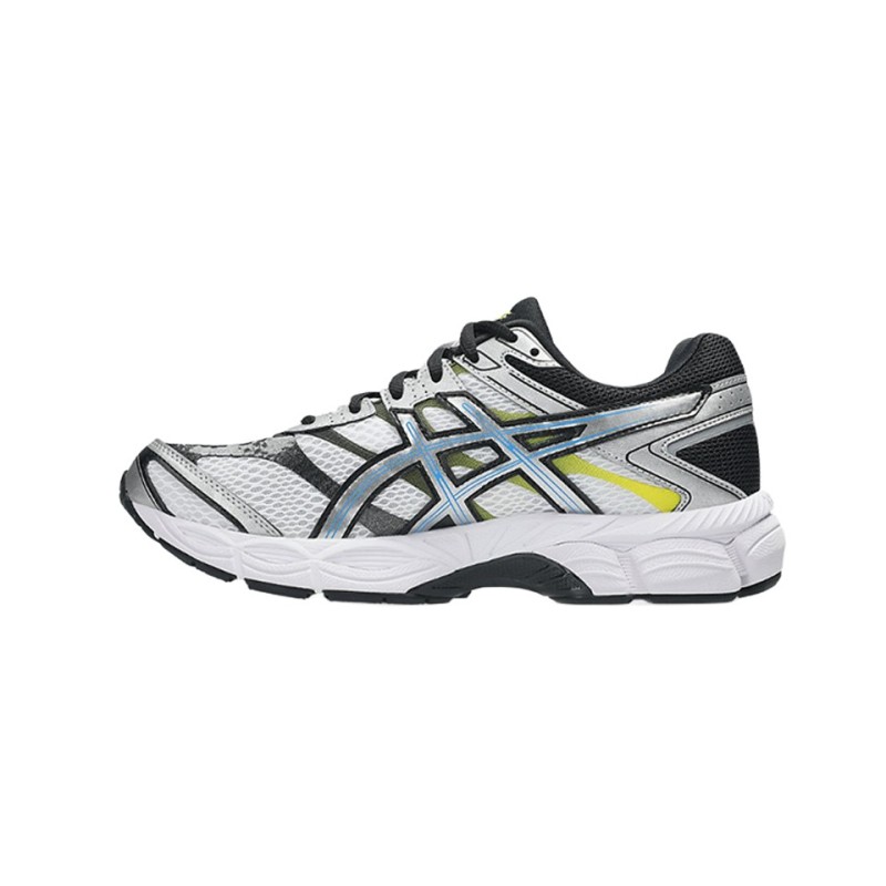 asics gel cumulus 16 white pure silver vue interne