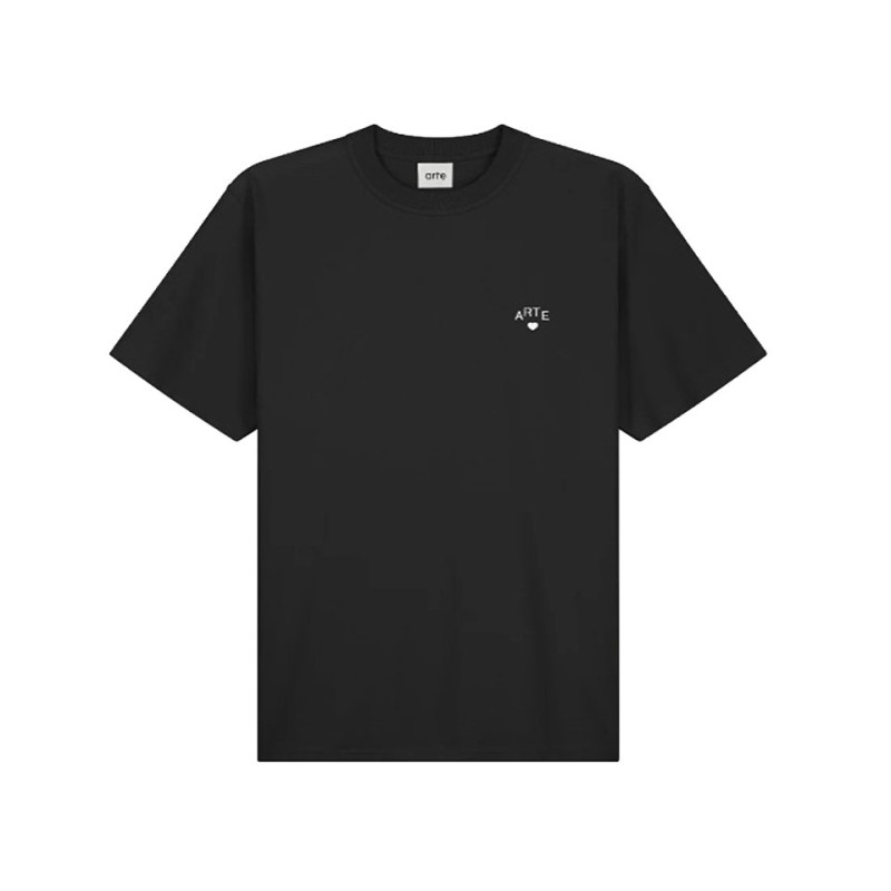 arte tshirt black cor vue de face