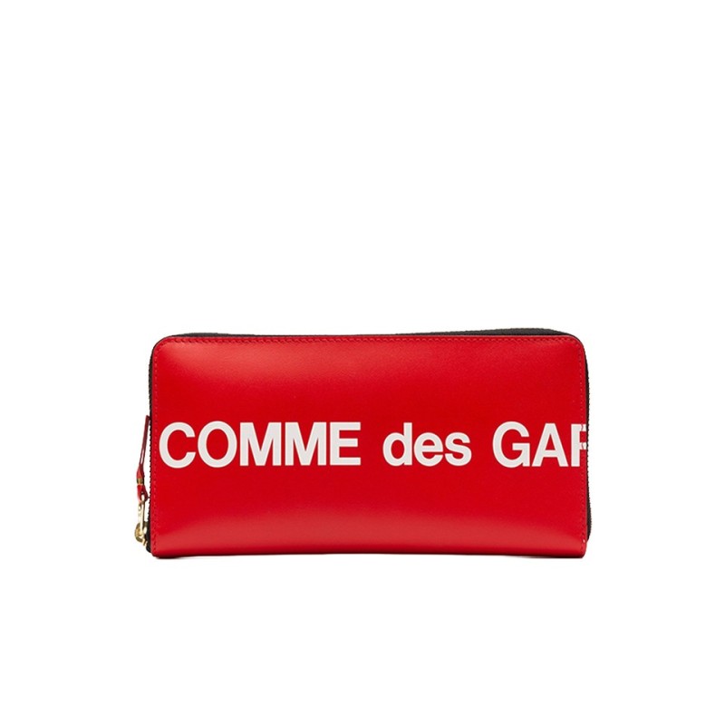 portefeuille comme des garçons wallet huge rouge sa0110hl vue avant
