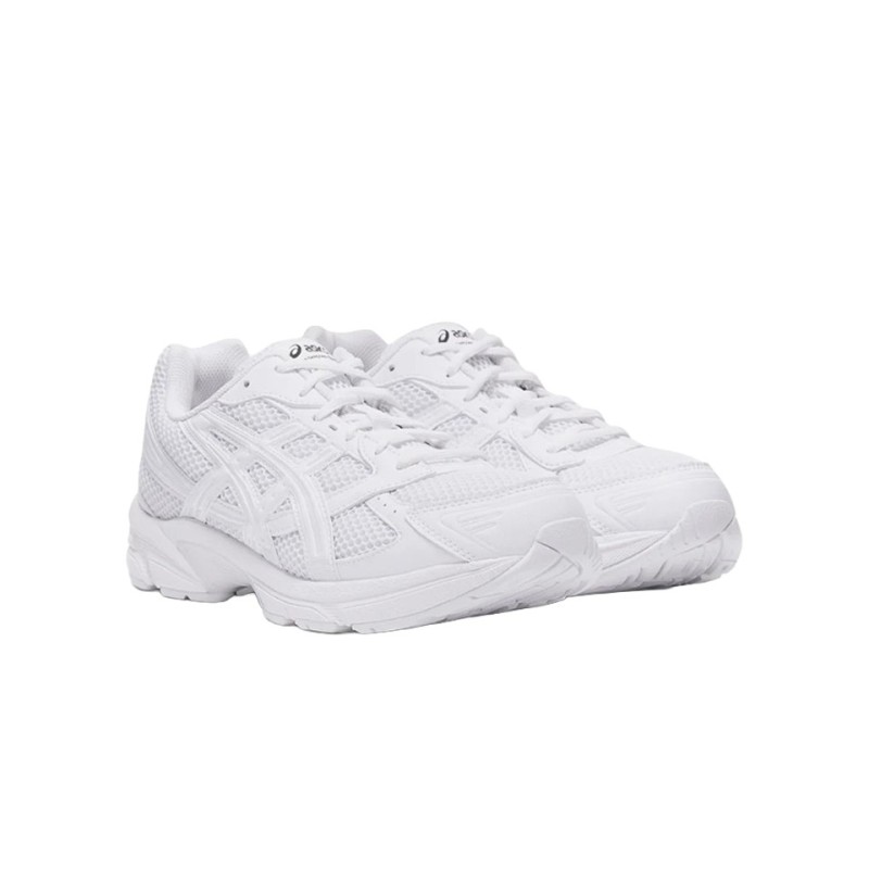 cdg shirt asics gel 1130 white vue paire cote gauche