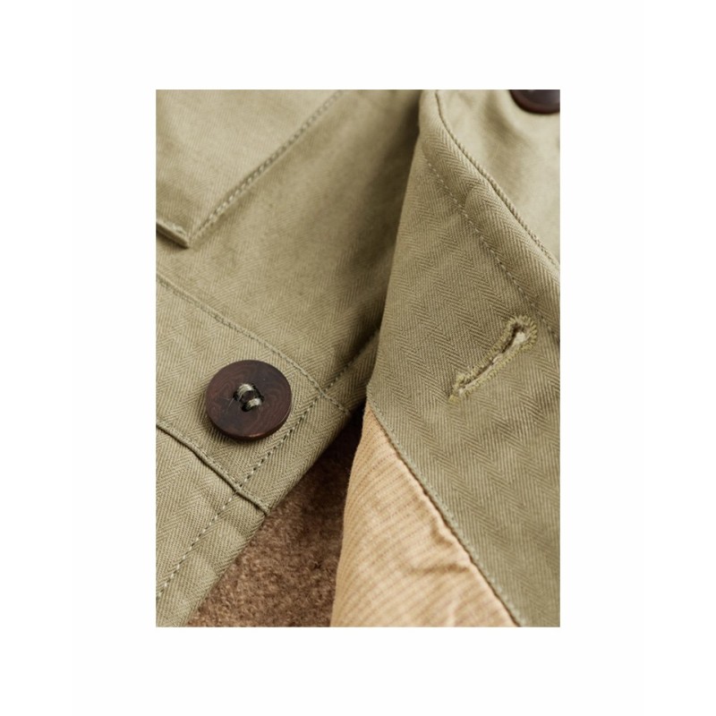 homecore veste altai cargo couleur agave vue de detail