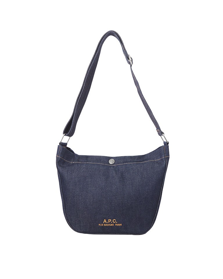 Besace journal small Indigo
