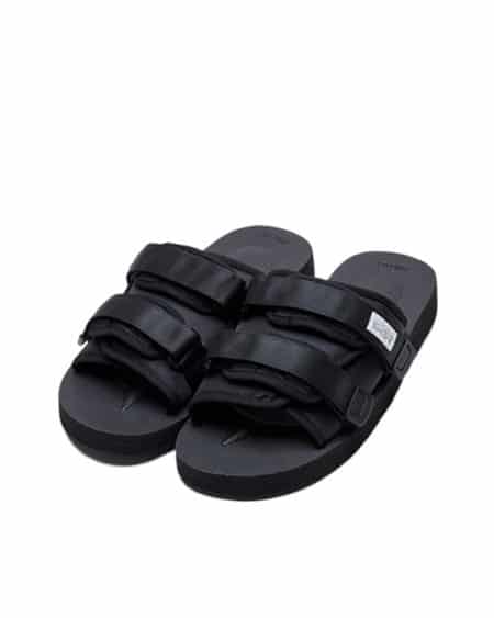 Paire de sandales noires à lanières
