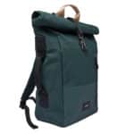 Sac à dos vert foncé vue de profile