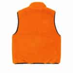 sherpa reversible stussy couleur tangerine vue de dos