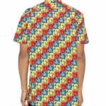 cdg shrit chemise andy warhol vue de dos et portée