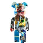 bearbrick 400% +100% jean michel basquiat special vue de face