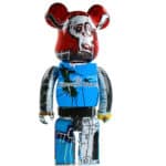 bearbrick 400% +100% jean michel basquiat special vue de dos