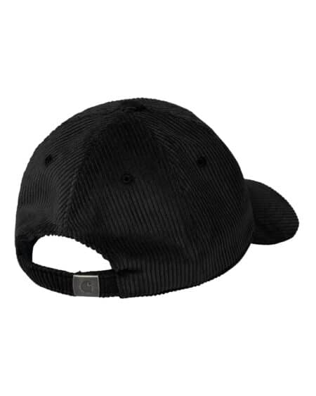 casquette harlem cap velours couleur noire vue arrière