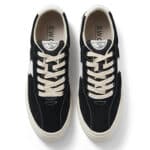 swc dellow suede black white vue du dessus