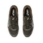 asics gel nyc black coffee vue de dessus