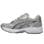 asics gel kayano 14 cloud grey clay grey vue coté gauche