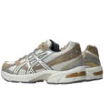 asics gel 1130 pale oak: clay grey vue arriere gauche