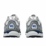 asics gel nyc couleur glacier grey et gravel vue arriere