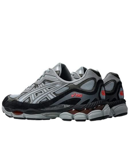 asics gel nyc gravel black vue paire cote gauche