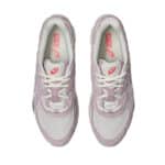 asics gel nyc couleur rose water et cream vue de la paire dessus