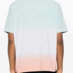 apc x asics tshirt wind dip dye vue de dos