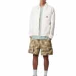 carhartt wip irwin short vue sur mannequin