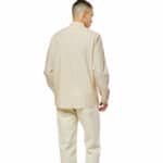 chemise pala impreza de couleur white red de la marque homecore vue de dos
