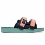 suicoke moto yellow pink vue doite