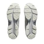 asics gel nyc cream cream sneakers vue de la paire dessous