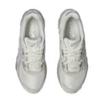 asics gel nyc cream cream sneakers vue de la paire dessus