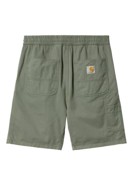 carhartt wip flint short couleur park vue de dos