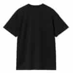carhartt wip tshirt chase black vue de dos