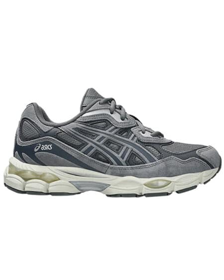 asics gel nyc steel grey carrier grey vue de droite
