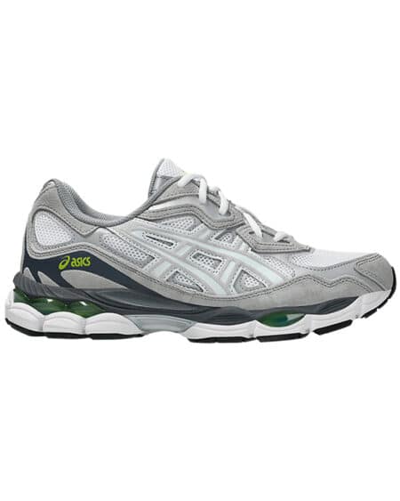 asics gel nyc white glacier grey vue du coté droit