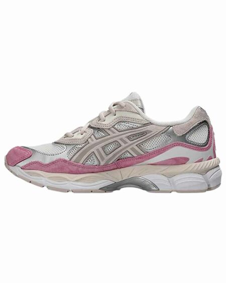 asics gel nyc cream mineral beige vue du coté gauche