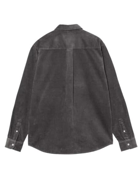 chemise carhartt wip madison cord shirt ls vue de dos
