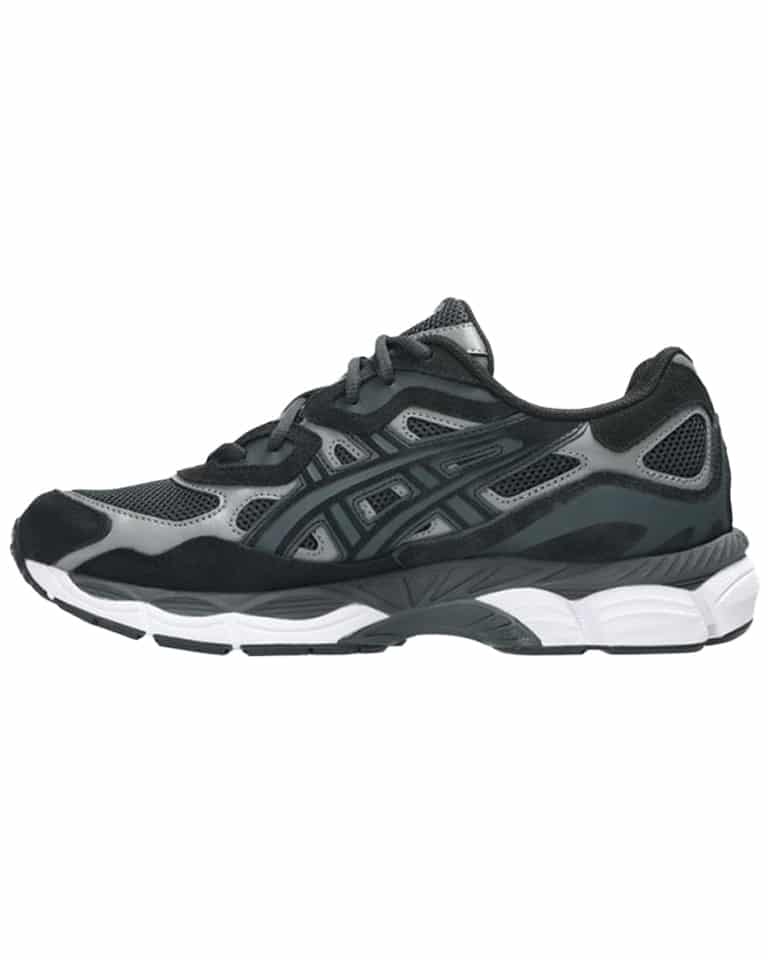asics gel nyc graphite grey vue du coté gauche